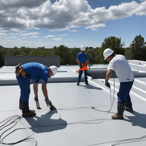 Commercial roofing maintenance