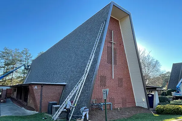 church roof replacement