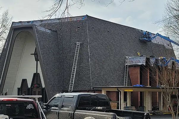church roof replacement
